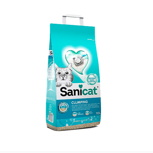 Sanicat Hrudkový stelivo bez vonných látek